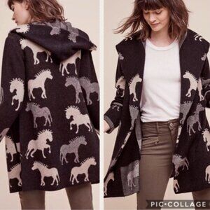 ⭐️ CCO SALE PRICE TODAY ONLY ⭐️ Anthropologie Field & Flower Wool Horse Coat